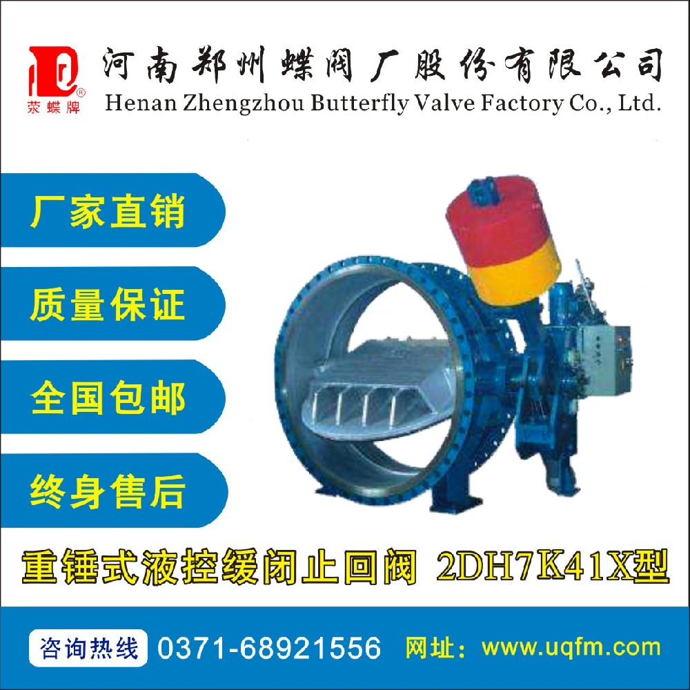重锤式液控缓闭止回阀 2DH7K41X型