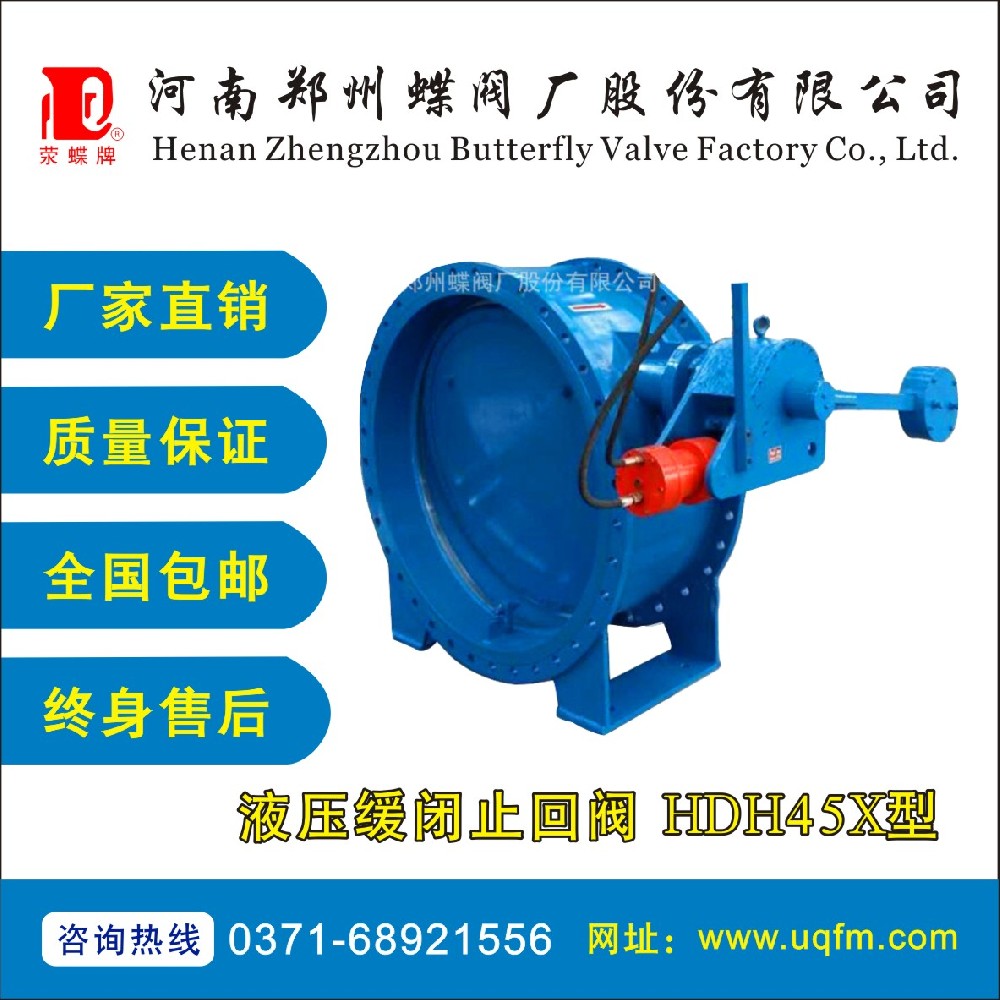 液压缓闭止回阀 HDH45X型